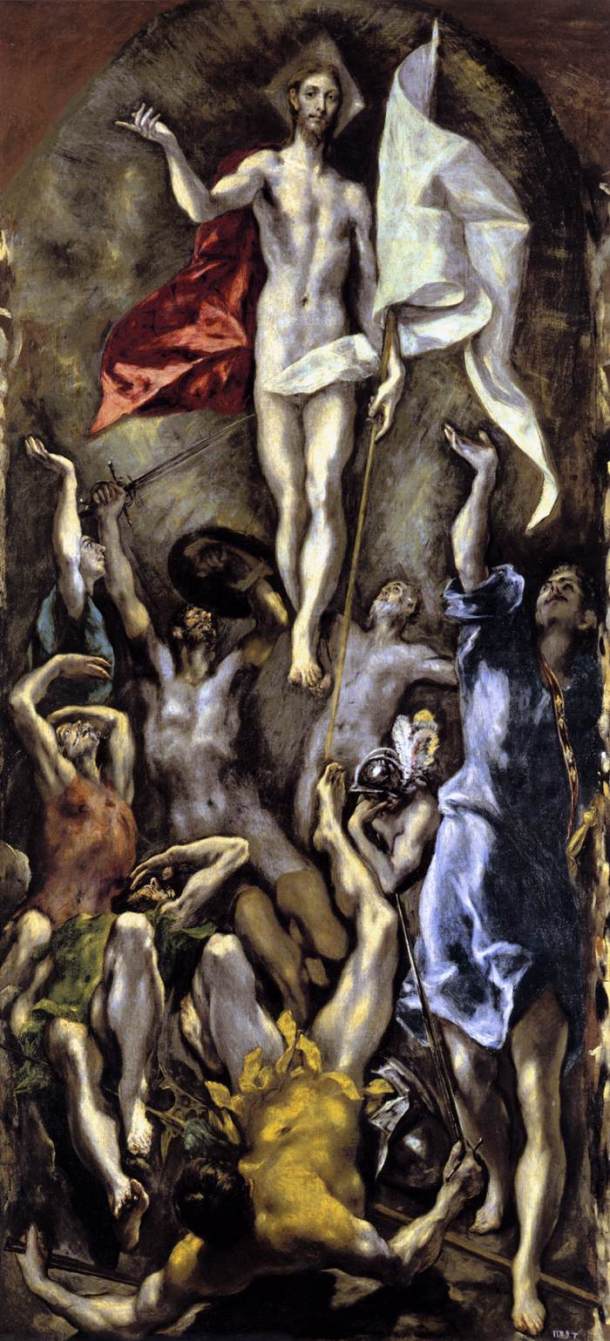 El Greco, Cristo resucitado